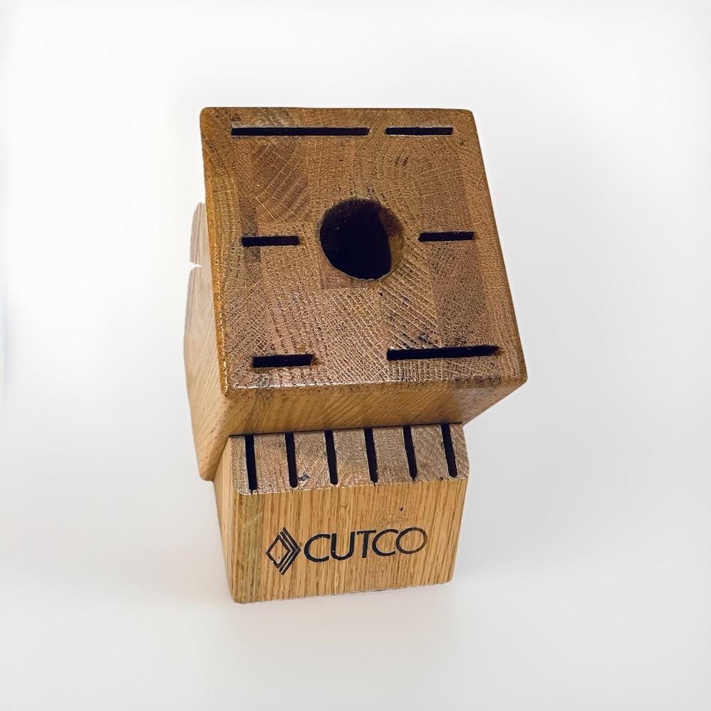 Cutco 13 Slot Knife Block Made in USA‎